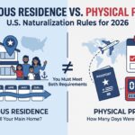 Continuous Residence vs. Physical Presence for Naturalization (2026)