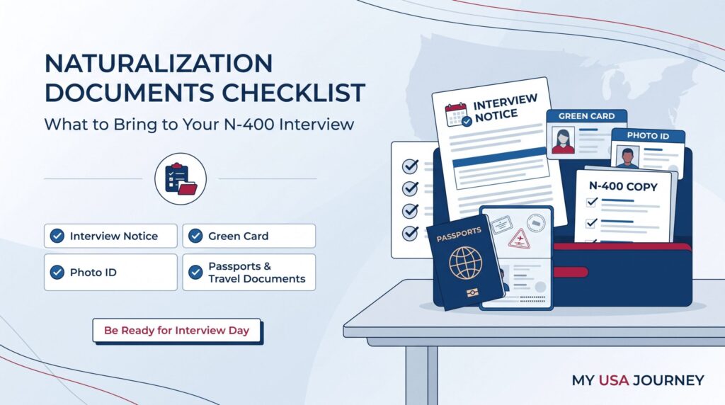 Naturalization Documents Checklist: What to Bring to Your N-400 Interview 2026