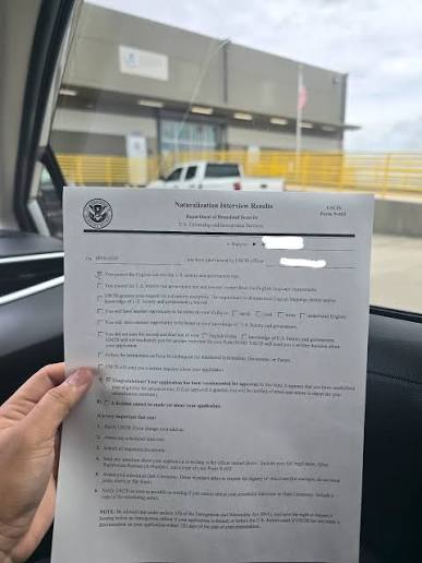 English exam test for U.S citizenship