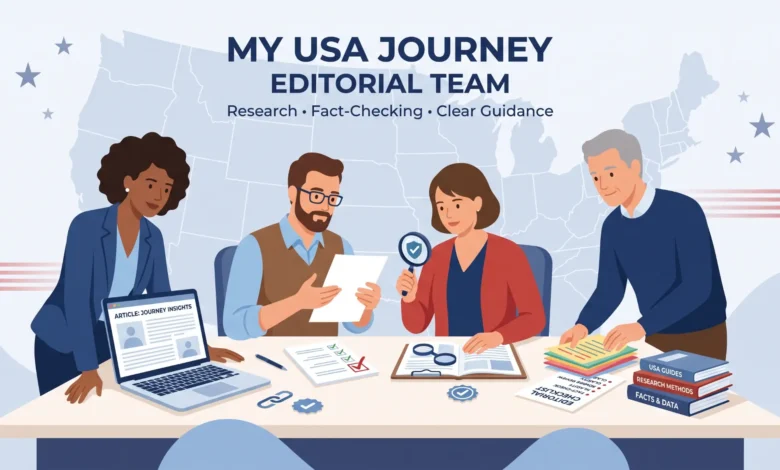 My USA Journey editorial team researching, reviewing and fact-checking U.S. immigration guidance.