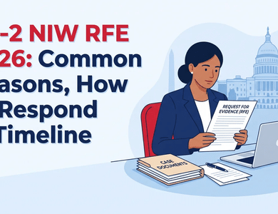 EB-2 NIW RFE 2026: Reasons, Response & Timeline