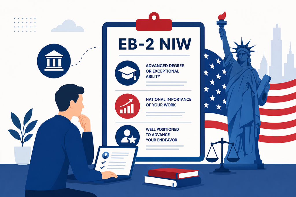 EB2 NIW Requirements 2026: Who Qualifies, 3 Dhanasar Prongs & Evidence Checklist