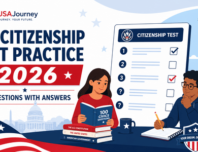 U.S. Citizenship Test Practice 2026: 20 Questions With Answers