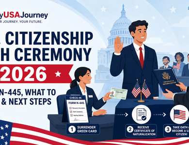 U.S. Citizenship Oath Ceremony 2026: Form N-445, What to Bring & Next Steps