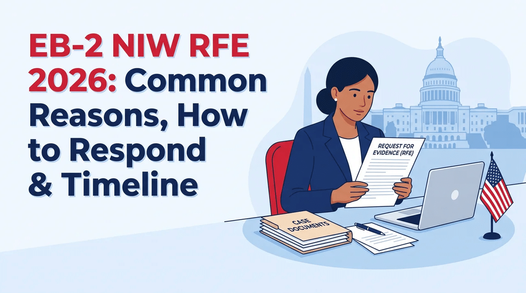 What does an EB-2 NIW RFE mean?